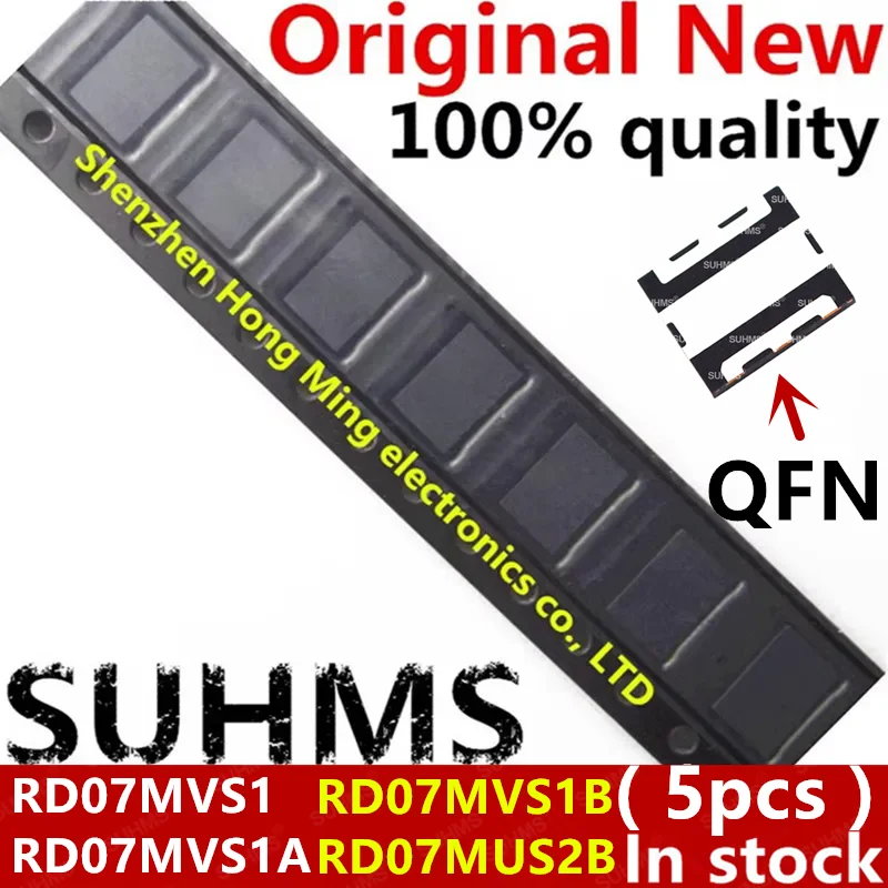 (5 pezzi)100% Nuovo RD07MVS1 RD07MVS1A RD07MVS1B RD07MUS2B QFN