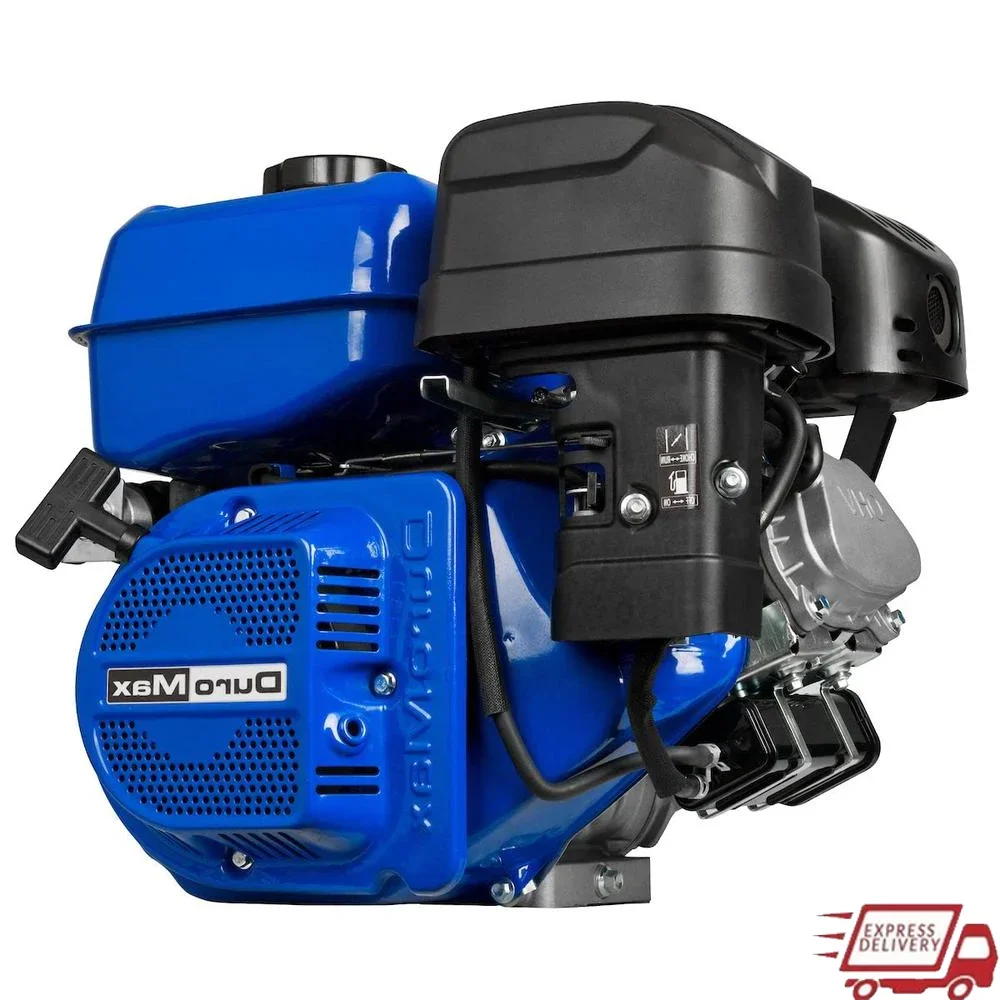 Gas Engine Electric Start 274cc 4-Stroke 25mm Shaft XP9HPE Blue