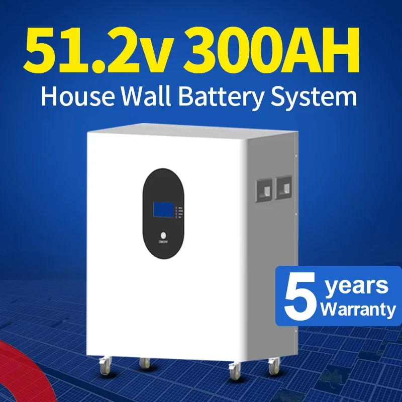 

53.2 V 300Ah Solar System Lifepo4 Energy Power Supply Wall 15kWh Lithium Battery Solar System Household Battery