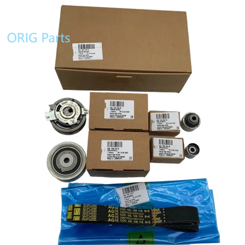 5300550100 03L198119A 03L198119B 03L198119C 03L198119D 03L198119F Engine Timing Belt Tensioner Kit Fit For VW Golf 2.0TDI