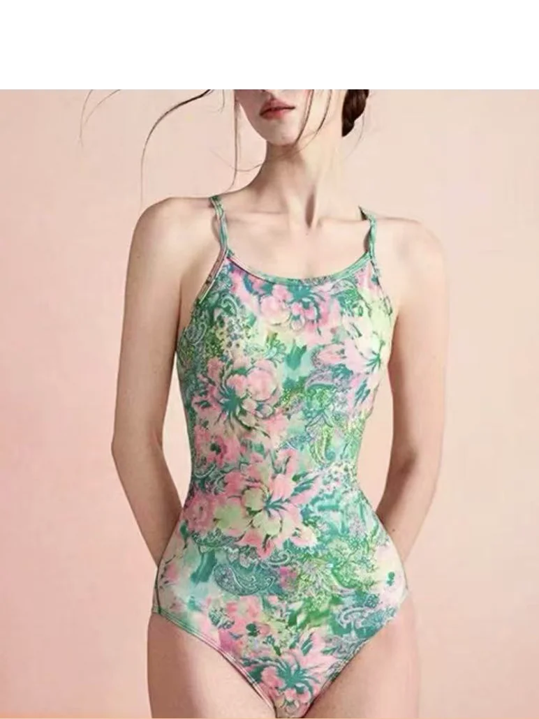Professional Speedy Dry Triangular Women's Swimsuit  Training Competition Swimming Costume High Elasticity Nylon L...