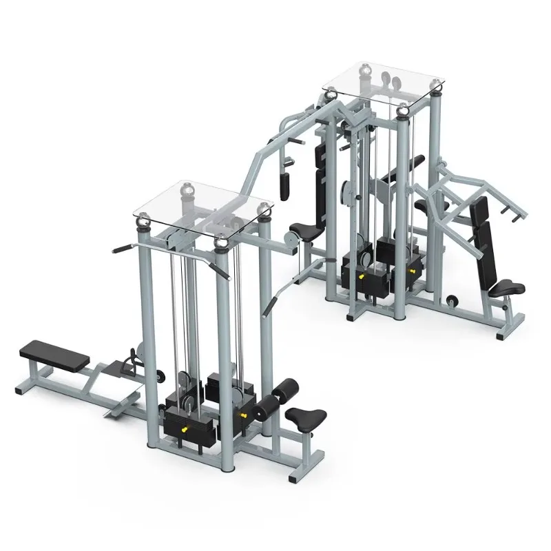 Wholesale Price 8 People Comprehensive Gym Trainer Machine Multi Functional Large Commercial Gym Fitness Machine 6 4 Person
