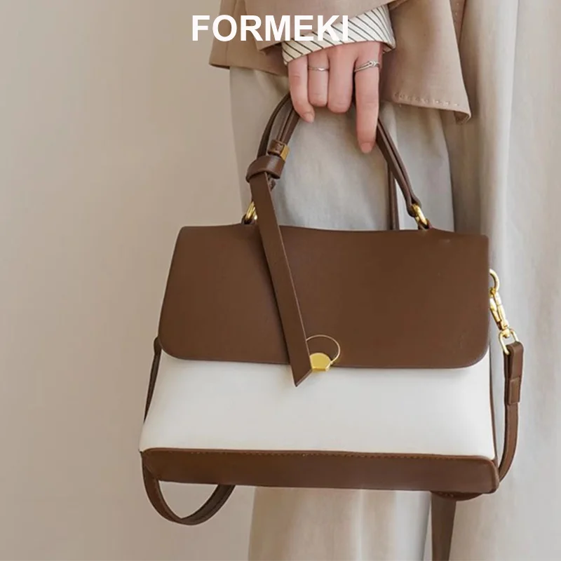 

Formeki Tote Bag Woman Handbag All Match Office Lady Bag Large Capacity Bag Ladies Female Bag Luxury Design Bag