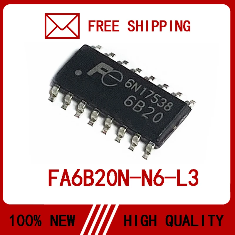 

10 шт./лот FA6B20N-N6-L3 FA6B20N FA6B20 6B20 sop-16 100% новый высококачественный чип IC