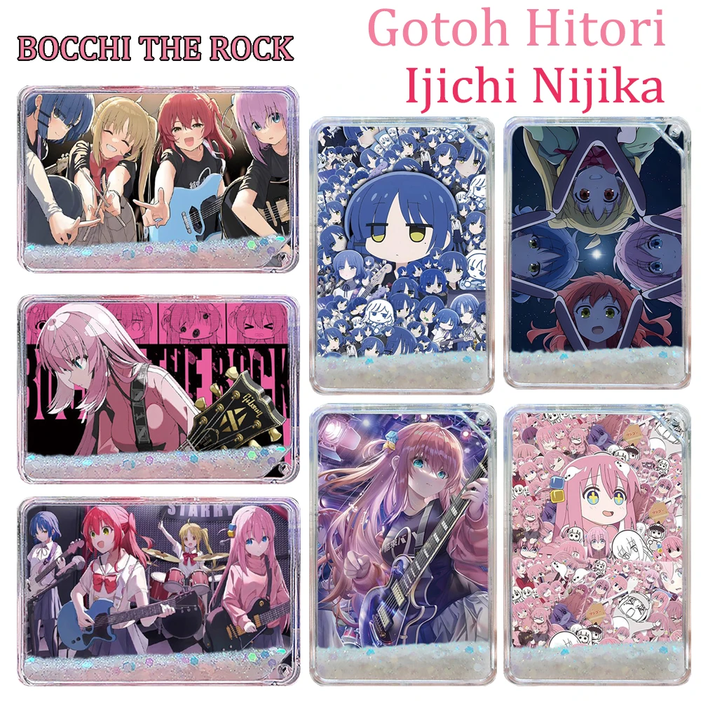 

BOCCHI THE ROCK Gotoh Hitori Yamada Ryo Ijichi Nijika Kita Ikuyo White Quicksand Card Bricks акриловая праздничная подарочная коллекция для мальчиков