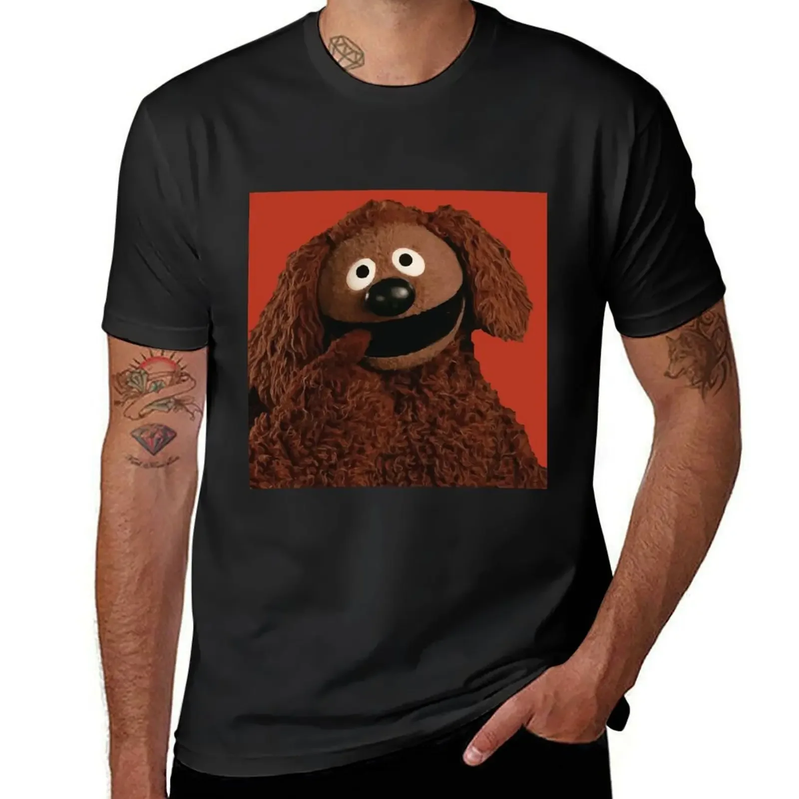 Rowlf the Dog T-Shirt kawaii clothes animal prinfor boys custom shirt mens t shirts casual stylish