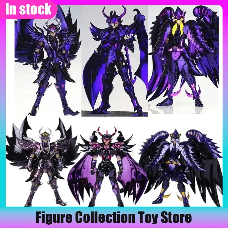 

In Stock CS Model Saint Seiya Cloth Myth EX Garuda Aiakos Minos Rhadamanthys Gold Knights of The Zodiac Action Figure Toy Gifts