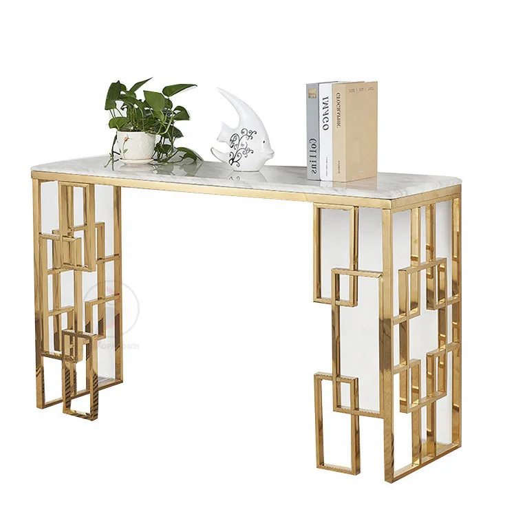

LMM light luxury against the wall Entrance platform simple strip case end view narrow cabinet door hall home decoration