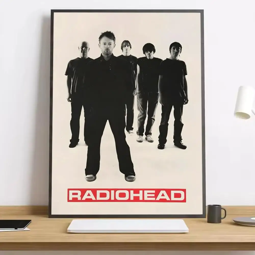 R-Radiohead Band Rainbow Painting Calligraphy HD-Leinwandposter für Wohnzimmer, Schlafzimmer, Bar, ästhetische Dekoration – Detail 14