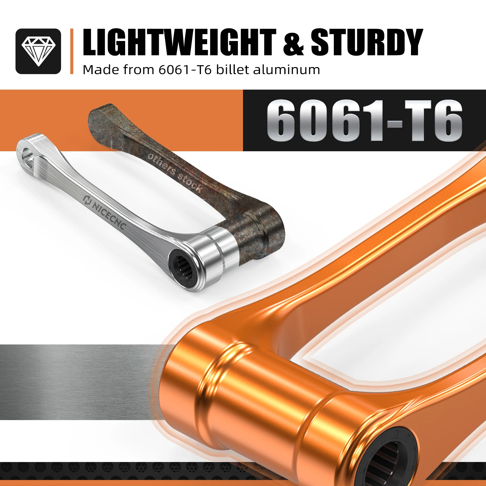 ل 2025 Husqvarna TE 300 PRO CKD TE 250 FE 450 التراث GasGas EC 300 GP دراجة نارية 1 "1.5'' خفض رابط الربط ل KTM SXF