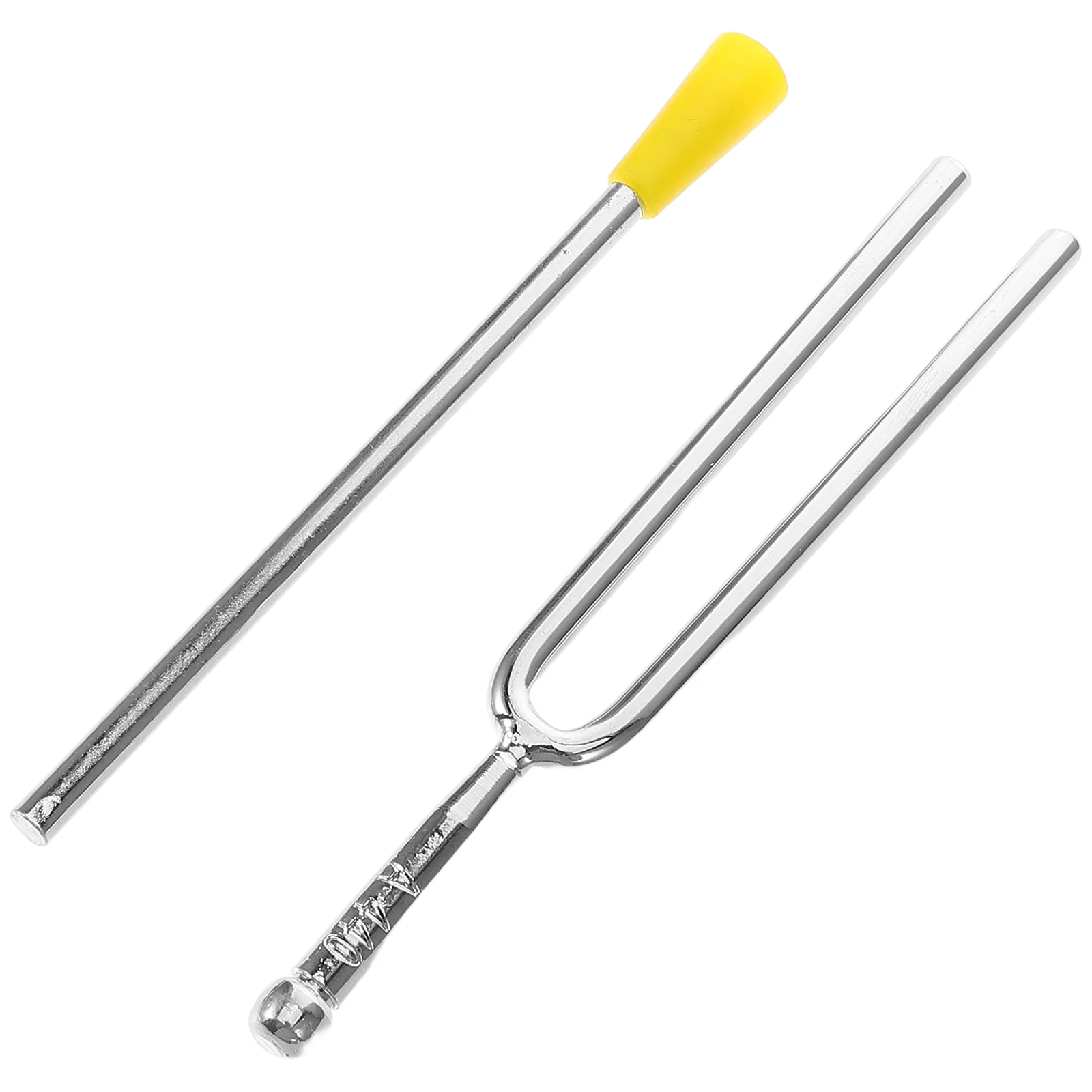 

Metal Tuning Fork Standard Pitch Resonance Instrument Tool for Piano Guitar Violin Beginner Music Teaching Accessory Tone