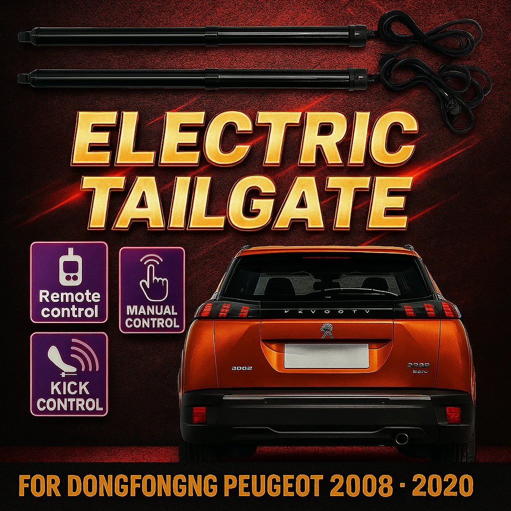 

For DongFeng Peugeot 2008 2020 Control of the Trunk Electric Tailgate Car Lift Automatic Trunk Opening Drift Drive Power Gate