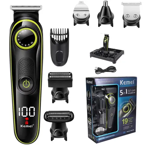 Men's All-in-One Hair Trimmer Kemei