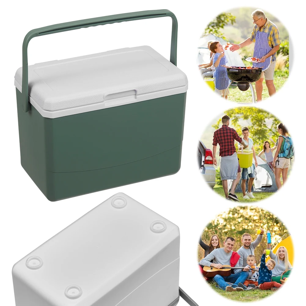 

Портативный изотермический контейнер 3 л с ручкой: автомобильный холодильник, термосумка для пикника, ледяное ведро для кемпинга и пикников на открытом воздухе