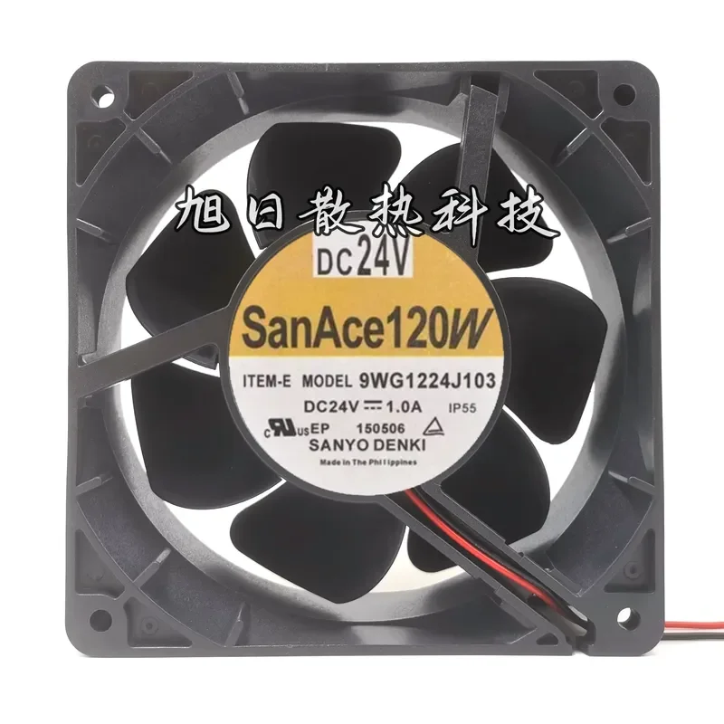 for SANACE 120W 9WG1224J103 DC24V Cooling Fan for Welding Machine Inverter Original Genuine Replacement Part High Quality