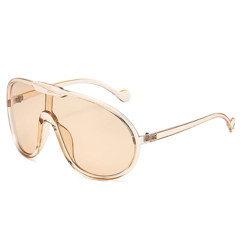 Fashion Oversized Sunglasses Women Punk Big Frame Vintage Cycling Sun Glasses Men Shades Retro Gradient Shades UV400 image 5