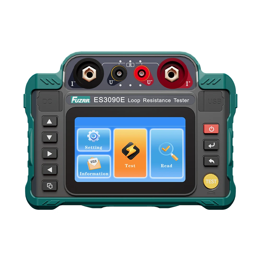 ES3090E Portable Touch Digital Circuit Resistance Tester, Micro Ohmmeter, Contact Resistance Tester