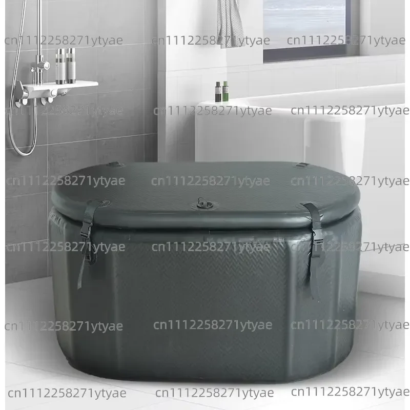 Cold Plug Portable Tub, Collapsible Ice Tub for Fitness and Muscle Recovery