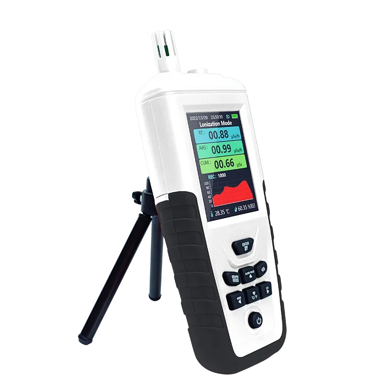 Geiger Counter Nuclear Radiation Detector Monitor Dosimeter Dosage Alarm Device Portable with 3 measurement x-ray beta gamma