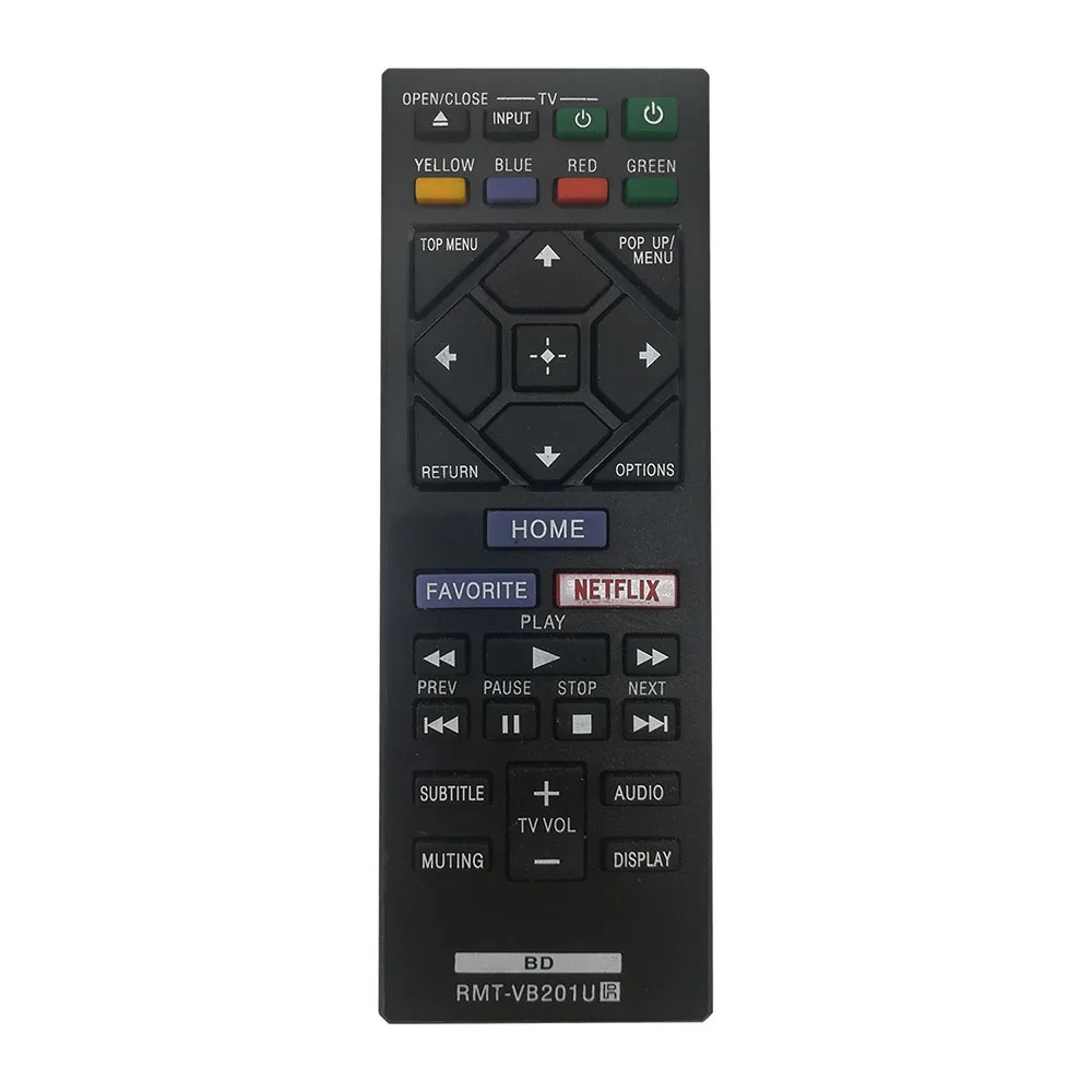 RMT-VB201U Infrared Media Player Remote Control, Compatible RMT-VB202U RMT-VB203U RMT-VB205U Household Audio Video Controller