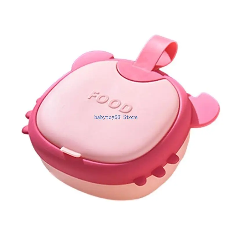 

Y4UD Silicone Tableware Set Supplementary Bowl Training Fork Spoon and Scissors Convenient for Travel and Outdoor