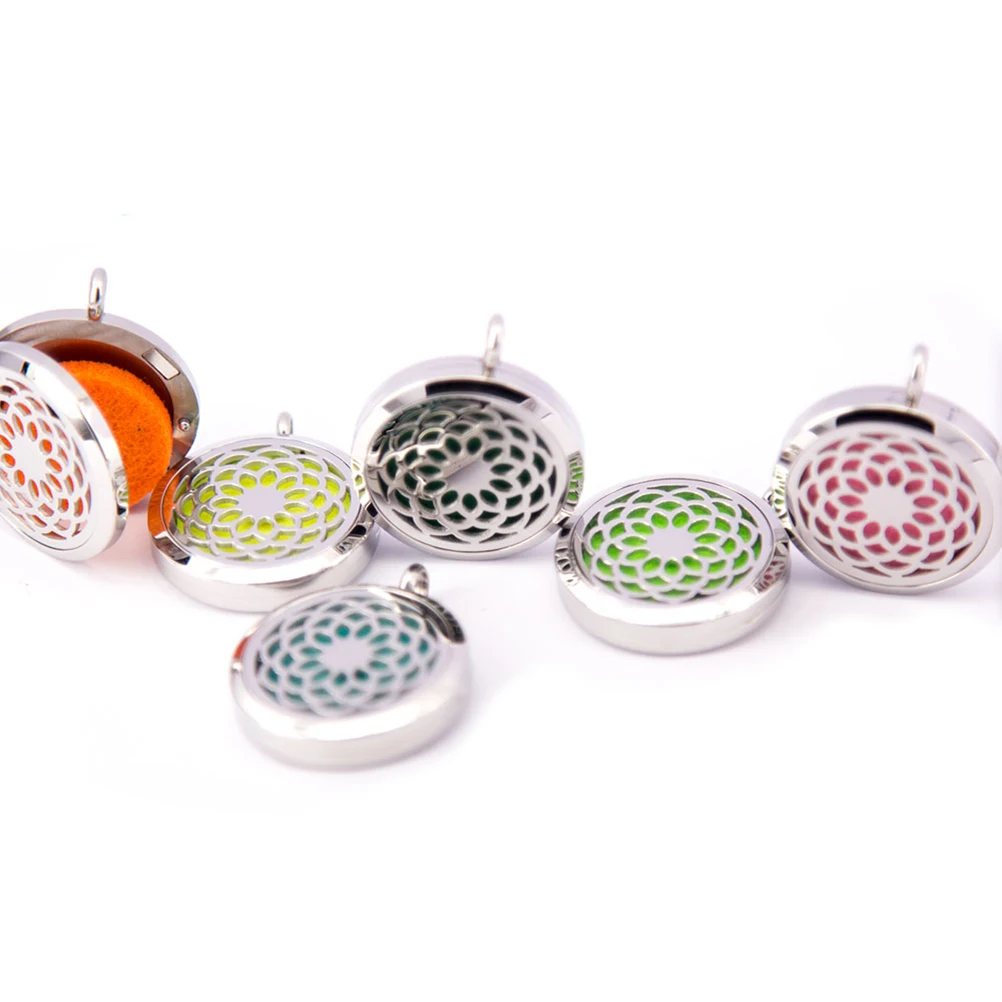 

Aromatherapy Necklace Diffuser Locket Jewelry Necklaces Essential Oil Bottle Pendant Miss