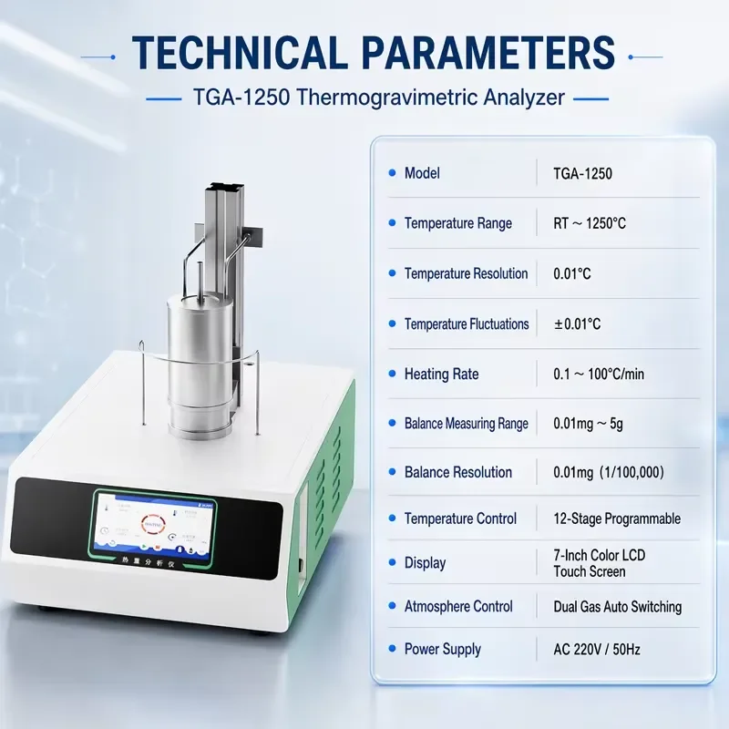 i Factory Price TG-DSC TGA Thermogravimetric Analysis Thermal Gravimetric Analyzer Sta Tga Drs Dta