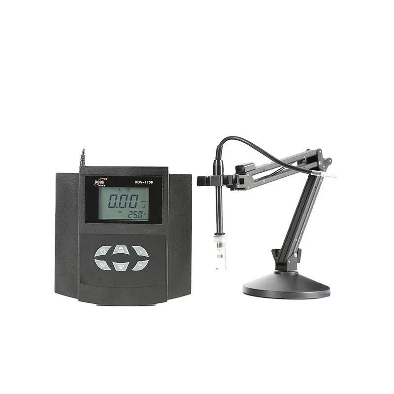 DDS-1706 High Precision Benchtop EC  Desktop Lab Conductivity TDS Salinity Water Quality Tester