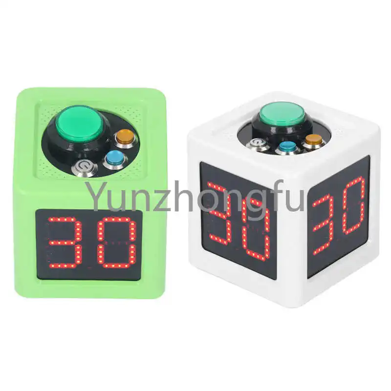 

Digital Shot Timer Cube Timer 1.4in 4 Sided Digital Shot Countdown Stopwatch for Private Poker Chess Casinos