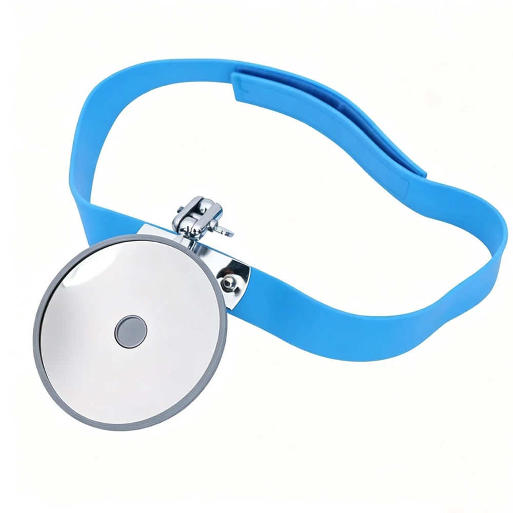 Medical Forehead Frontal Mirror Special for The ENTand Throat Mirror Laryngoscope Adult Child Fiber Optic Throat Detection Tool