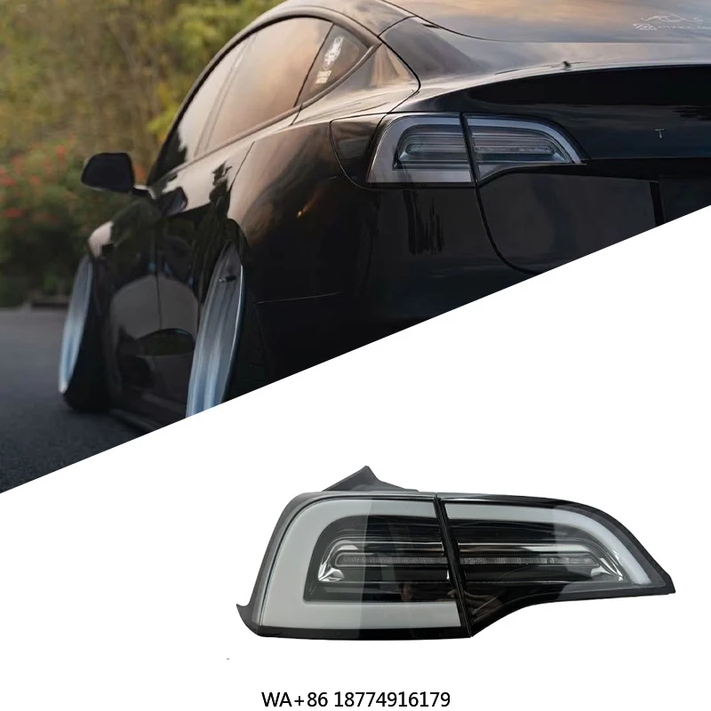 

Подходит для задних фонарей Model 3, модификация Model Y, светодиодные ходовые огни с белым фоном, стоп-сигналы и указатели поворота
