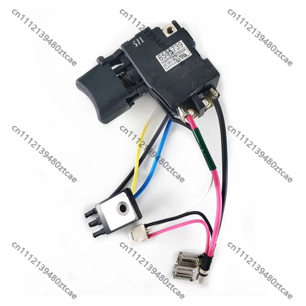 6505739 650573-9 Electric Tool Trigger Replacement Parts Fit BDF451 Cordless Drill Driver Professional Repair Spare Accessories