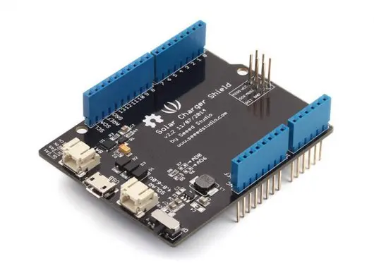 شاحن الطاقة الشمسية Shield V2.2 لوحة توسيع الشاحن بالطاقة الشمسية متوافقة مع اللفاف