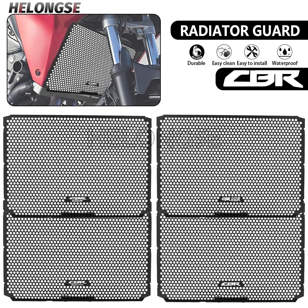 

HELONGSE For Honda CBR650R CBR 650R CBR650 R 2024 2025 2026 cbr CBR650R 2019-2023 2022 Radiator Grille Guard Cover Protection