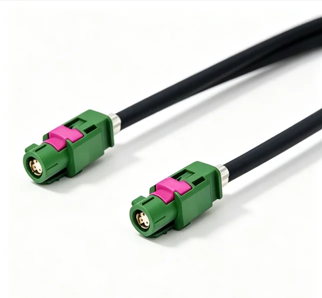 USB LVDS Cable For Audio Type E Connector LVDS Cable Oxygenless Copper Core Secure Connection For In-car Entertainment