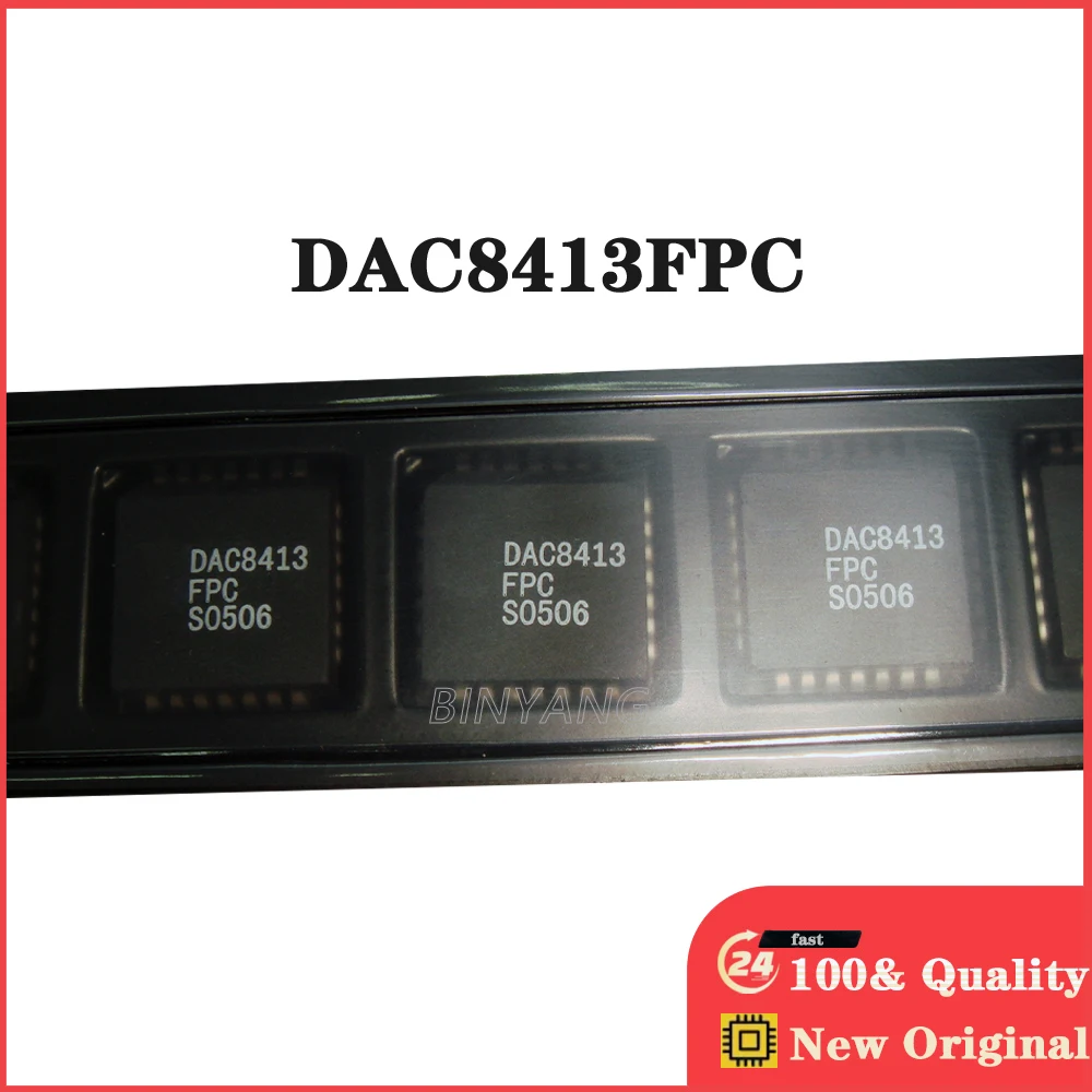 New Original Stock IC Electronic Components 1PCS DAC8413FPC DAC8413 PLCC28