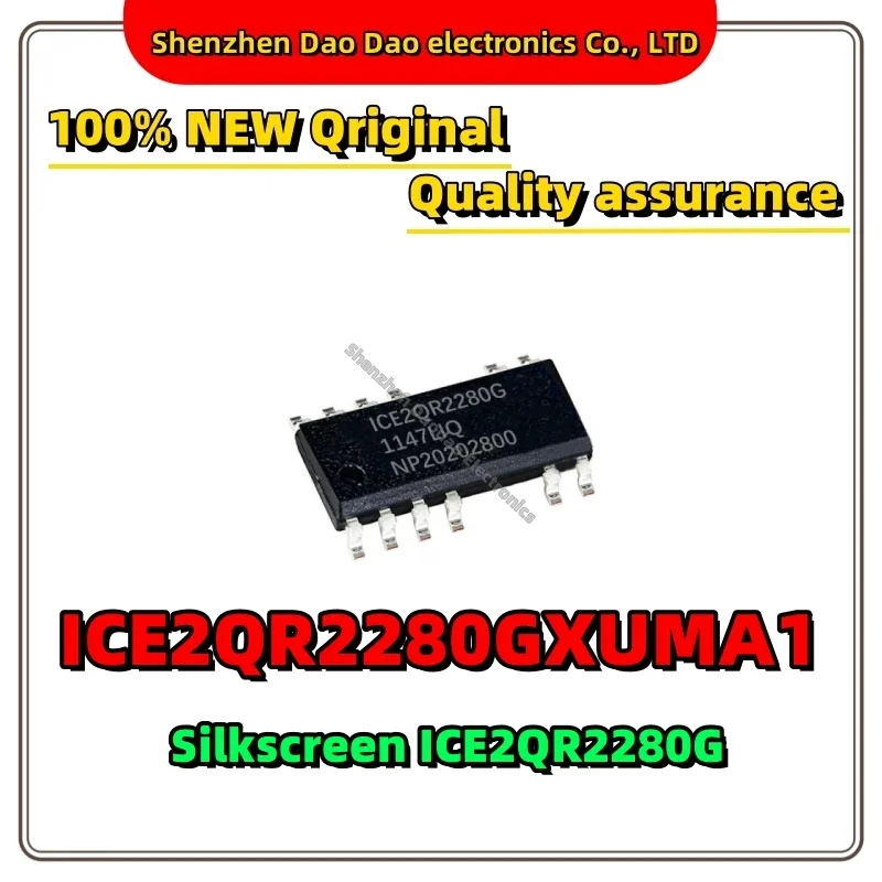 10Pcs ICE2QR2280GXUMA1 ICE2QR2280G SOP12 offline switch chip new original