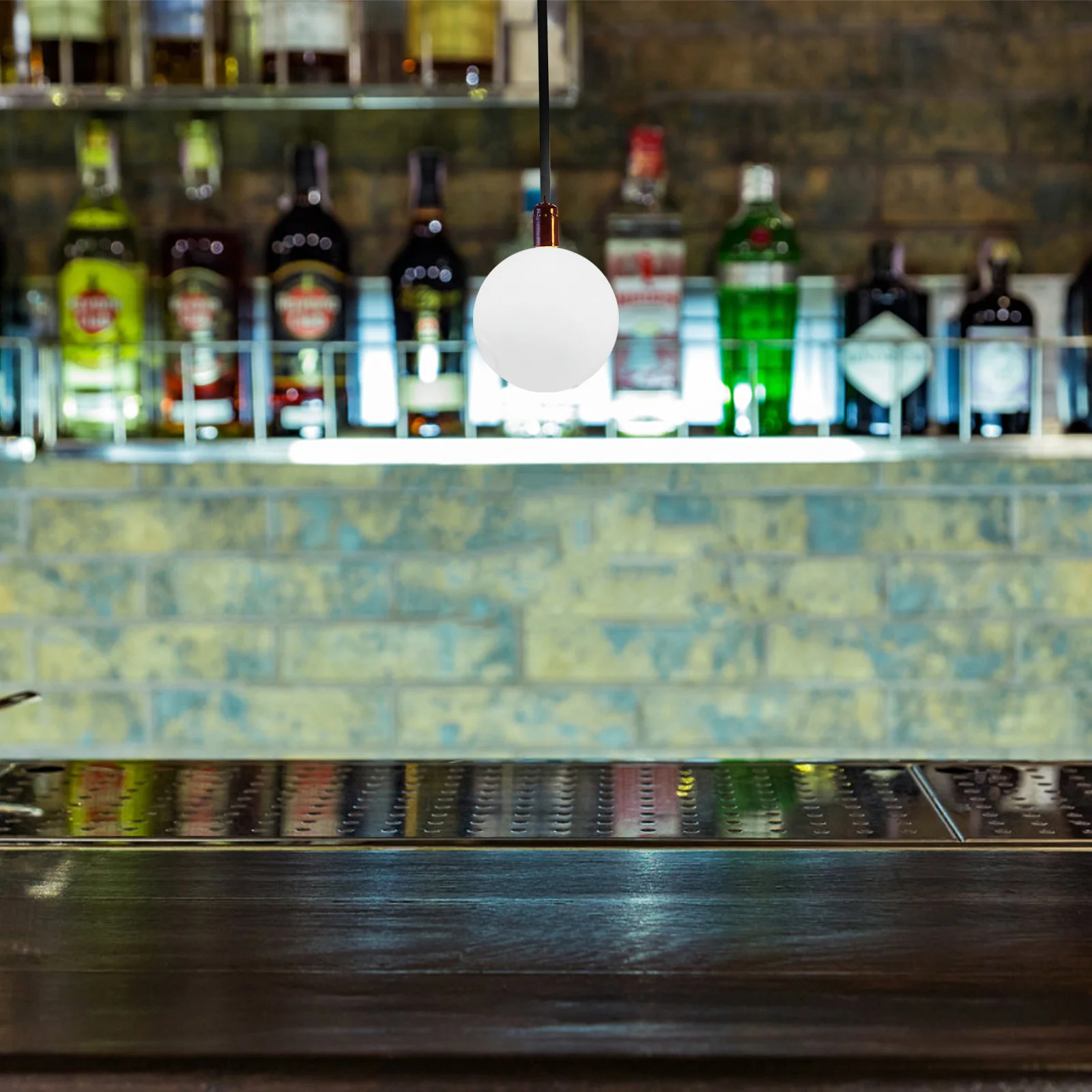 

White Glass Globe Shade 30mm Frosted Spherical Modern Chandelier Pendant Fixture Replacement Lamp Cover White Lampshade