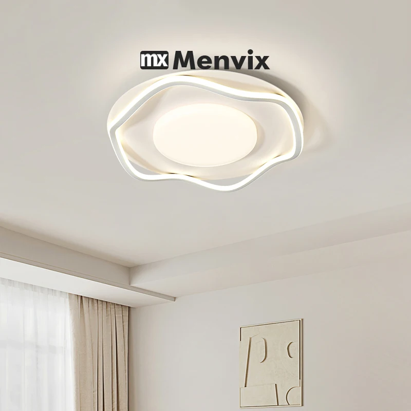 モダンなデザインのLEDシーリングライト,ミニマリストデザイン,寝室,ダイニングルーム,リビングルーム,キッチン,家庭用調光器