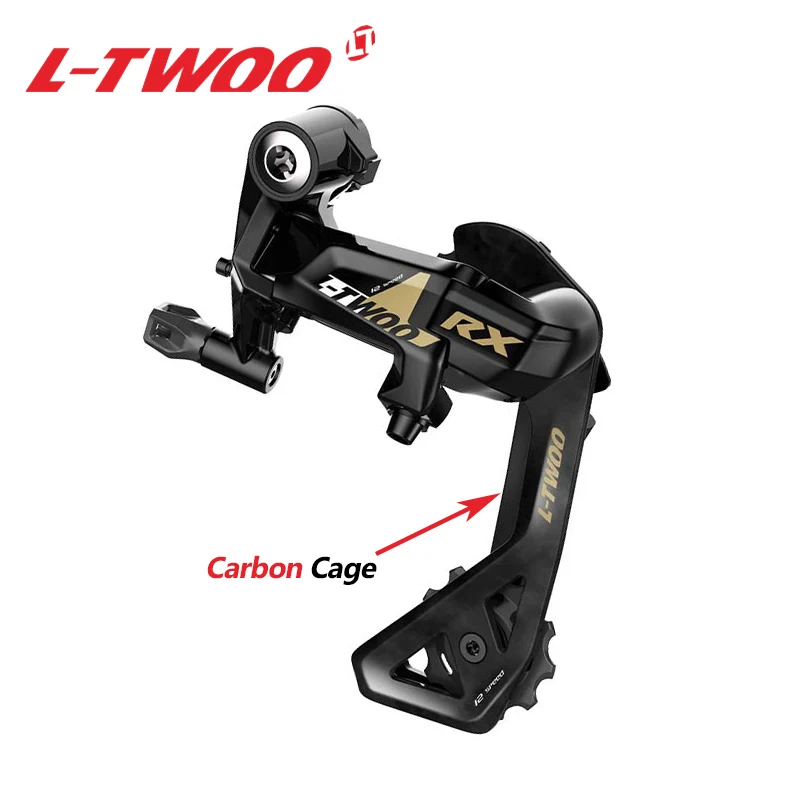 LTWOO RX12 Speed Rear Derailleur Carbon Fiber Cage Switch Compatible 12S 32T Cassette Road Bicycle Parts