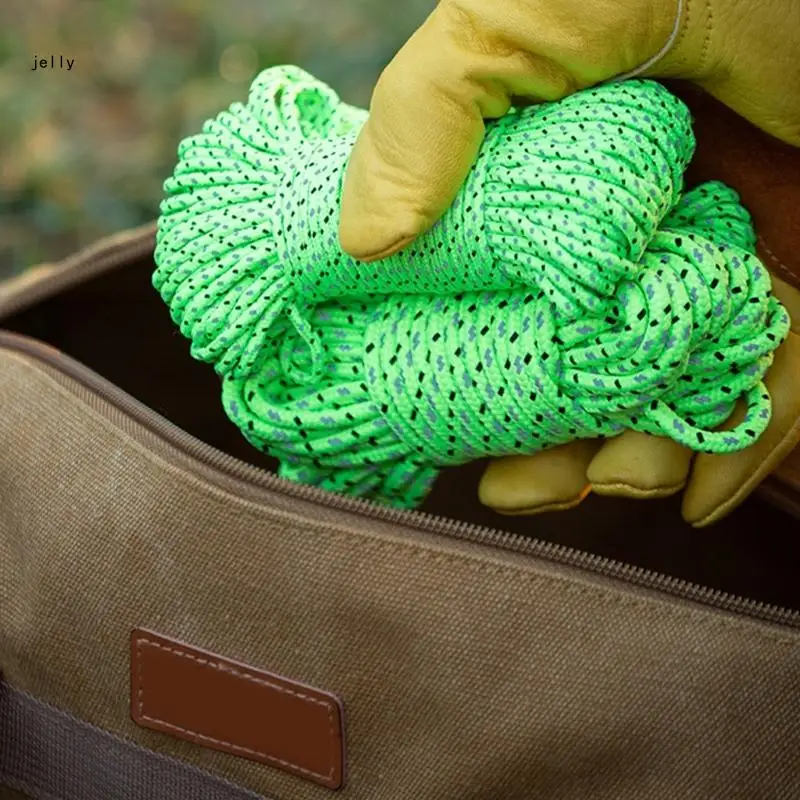 

448C Светоотражающая веревка из паракорда для выживания на природе, палатка, ремешок, веревка для одежды, веревка