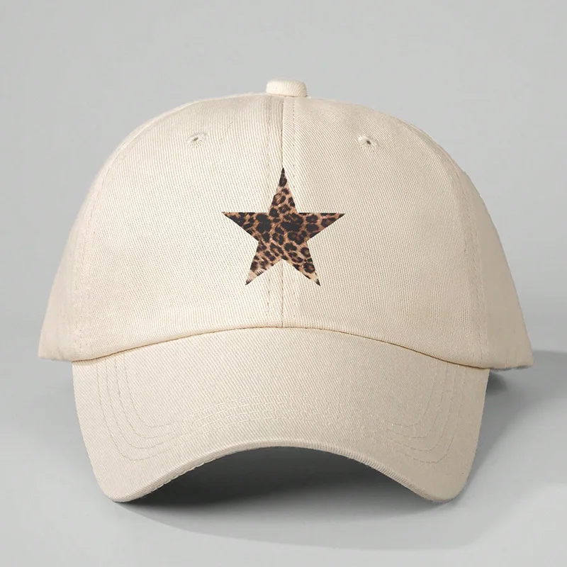Baseballkappe aus weicher Baumwolle mit Leopardenmuster, unisex, verstellbar, lässige „Dad“-Kappe, ideal für Outdoor-Aktivitäten, Angeln und Reisen. – Detail 2