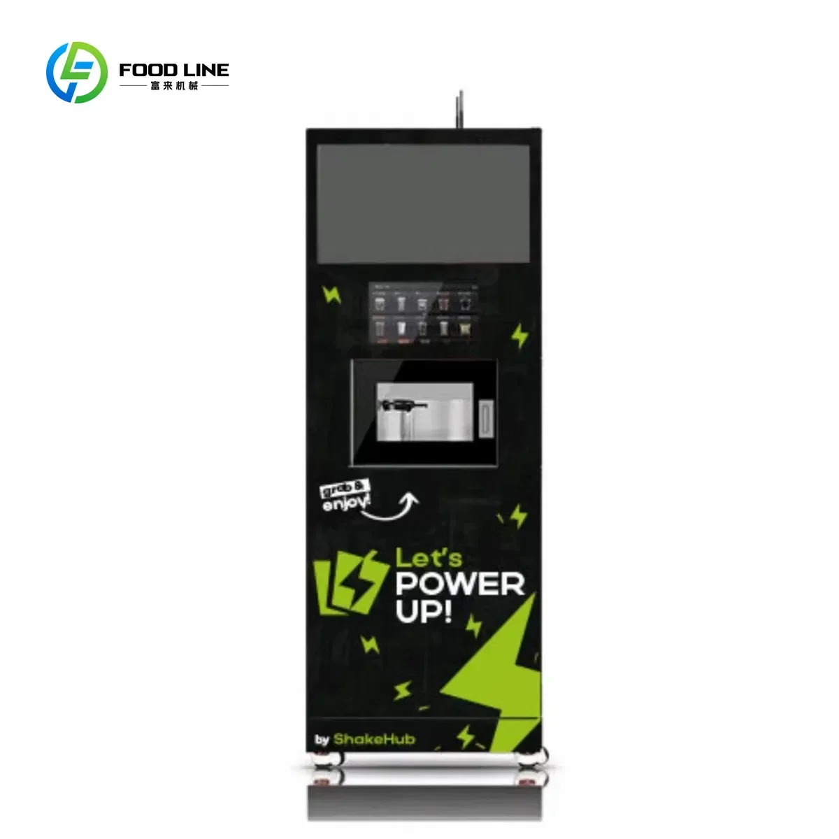 FL Customized Wholesale Premium Stainless Steel Instant Protein Shake Preparation Vending Machine for Hotels