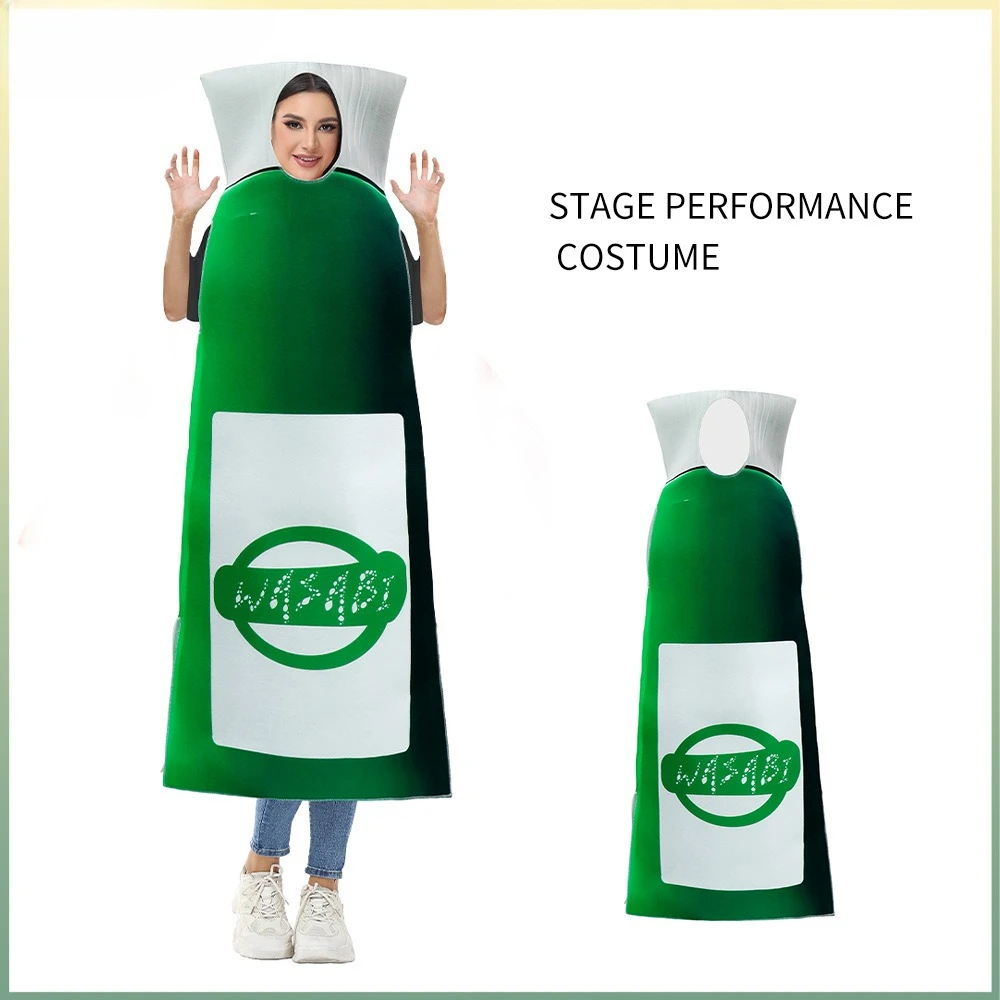 Disfraz de Cosplay de Wasabi para escenario, vestido de fiesta de Carnaval de Halloween para adultos, disfraz de escenario actuación