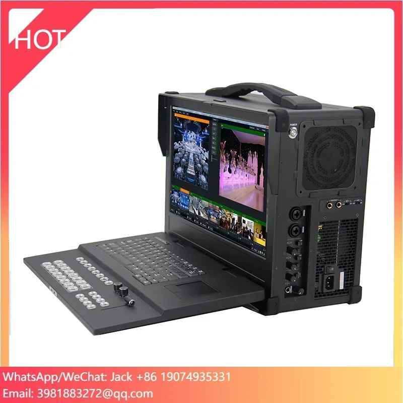 Facebook Live Broadcast Equipment ATX Av Matrix Video Switchers Radio And Television Broadcast Equipment Tv Station Outdoor