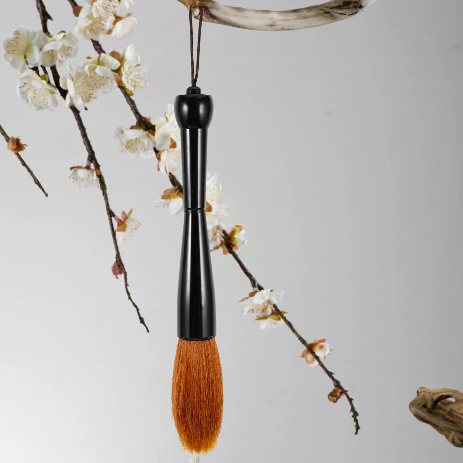 Wolf Hair Dou Bi Calligraphy Brush Traditional Chinese Ink Brush Soft Flexible Bristle Lightweight Easy Grip for Painting