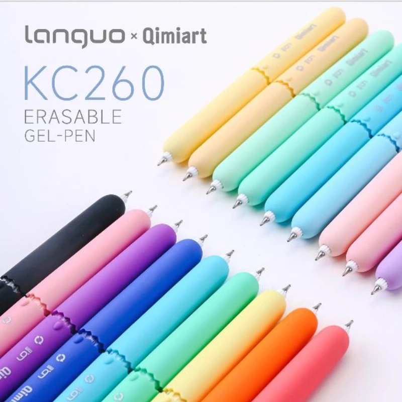 

Гелевые ручки LANGUO, 9/45 цветов, стираемые, 0.6 мм, серия Multi, легко стираются, поворотные, для плавного письма, канцелярские товары для офиса и школы