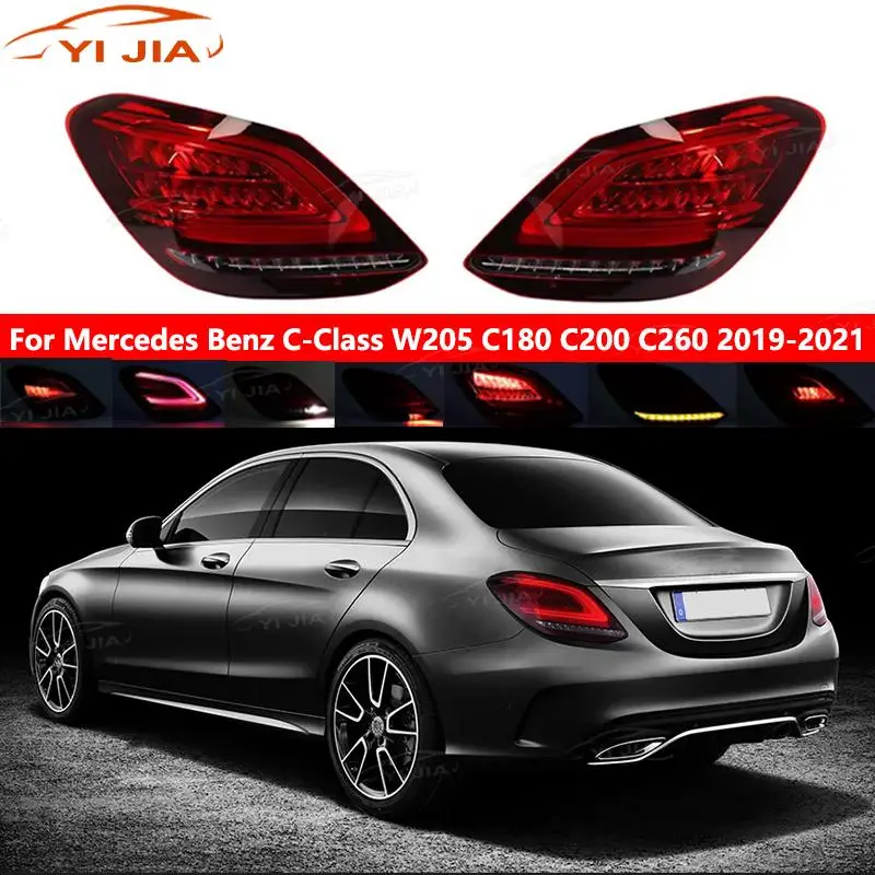 

Автомобильный задний фонарь в сборе для Mercedes Benz C-Class W205 C180 C200 C260 2019-2021