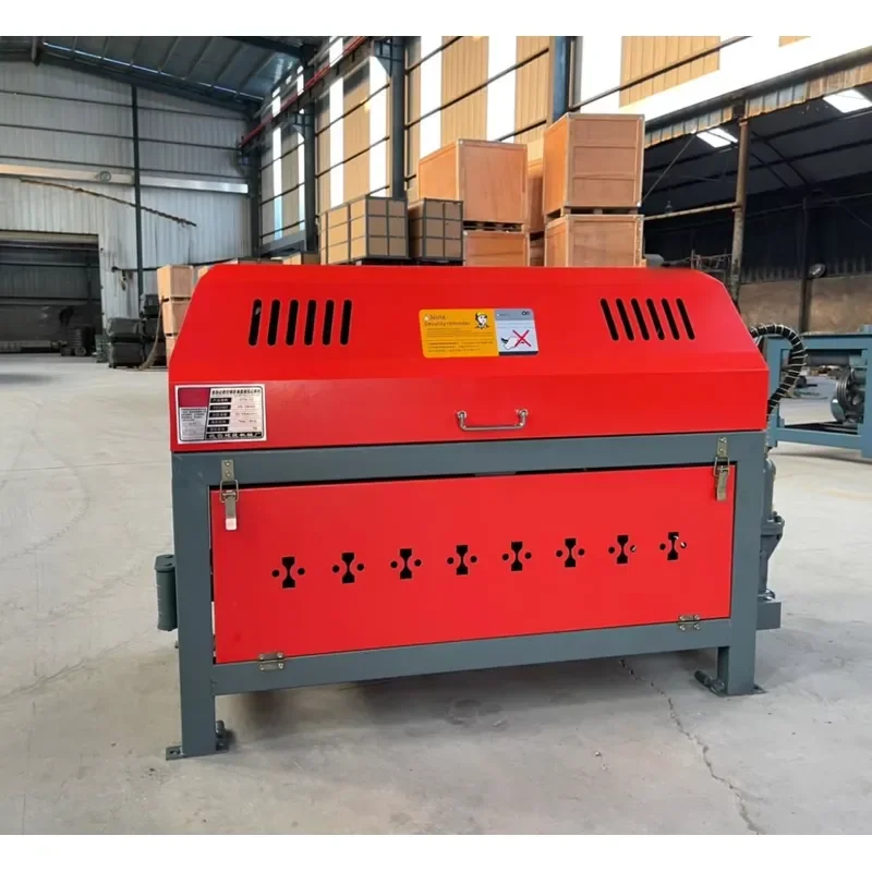 Automatic Metal Wire and Tube Straightening Machine 7.5kW 220V 380V High Speed 40m/min Feeder Equipment