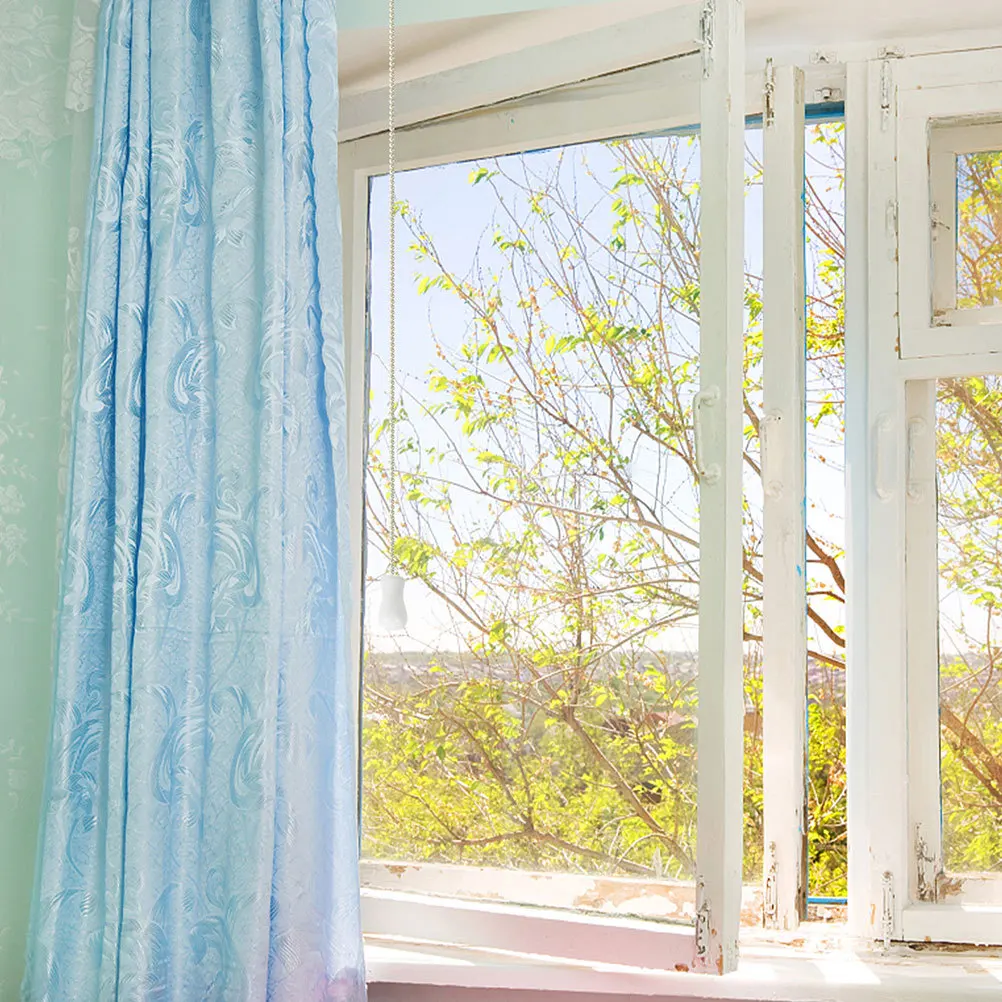 24 قطعة من مقابض سحب الحبل الخشبي العمياء - تصميم عقدة مخفية سهل التركيب لملحقات قلادة الزخرفية لظلال النوافذ